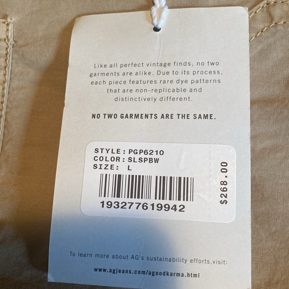 NWT-AG Jeans dress-size large - Picture 4 of 5